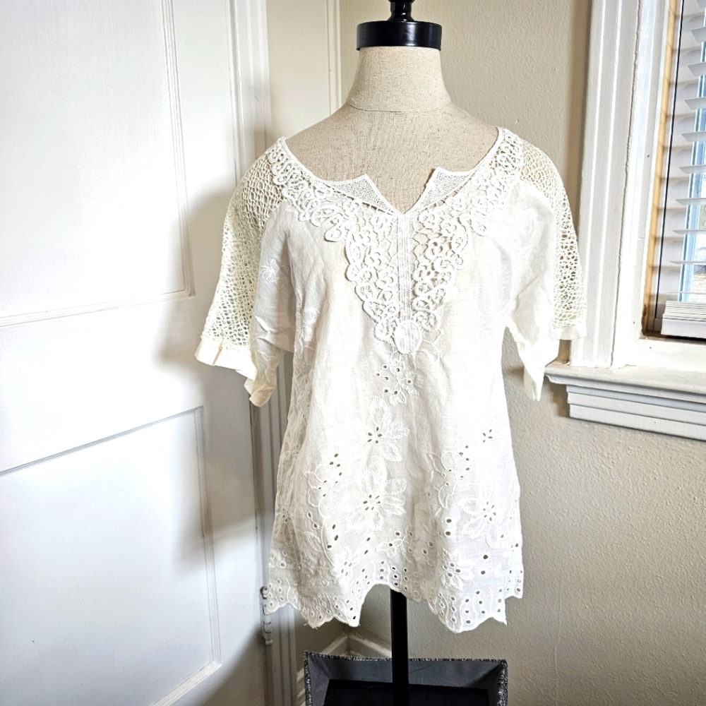 White Lace Top